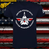 CAMISETA TOP GUN SCHOOL VINTAGE