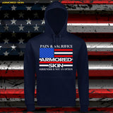 SUDADERA ARMORED SKIN PAIN & SACRIFICE