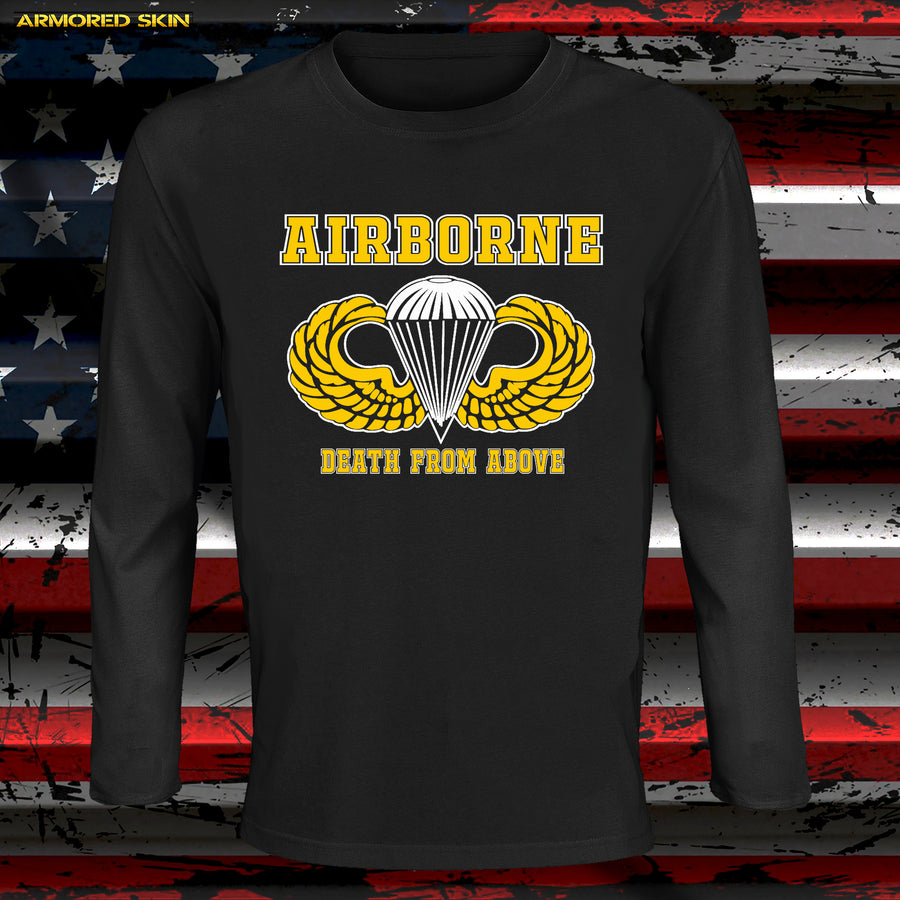 CAMISETA MANGA LARGA AIRBORNE DEATH FROM ABOVE