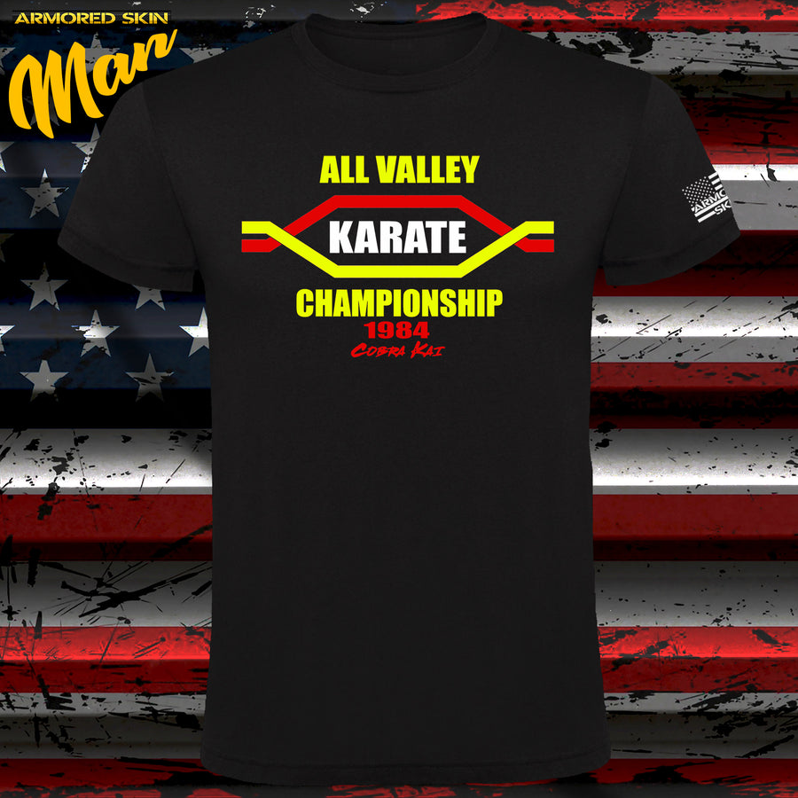 CAMISETA KARATE KID ALL VALLEY KARATE CHAMPIONSHIP