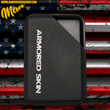 TARJETERO KYDEX ARMORED SKIN NEGRO