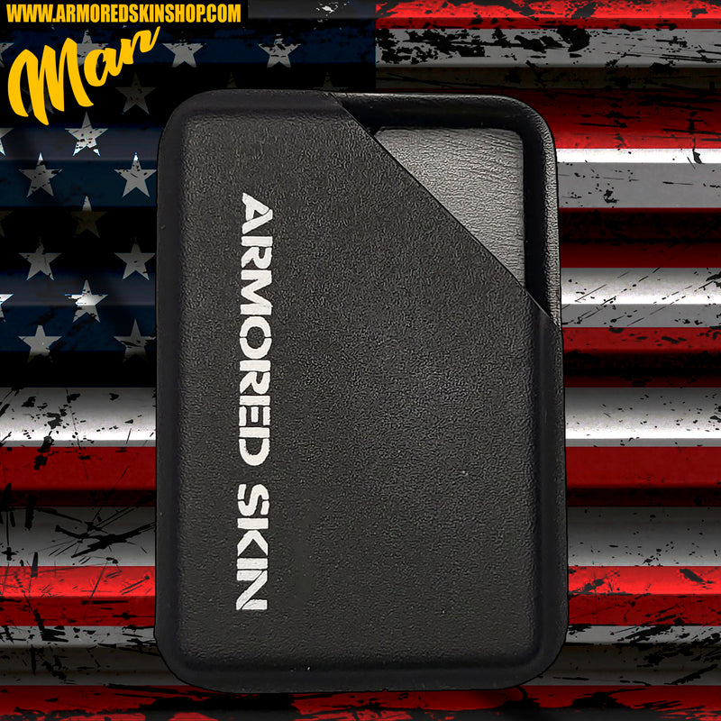 TARJETERO KYDEX ARMORED SKIN NEGRO