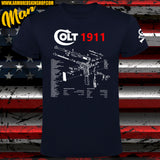 CAMISETA COLT 1911 PARTS