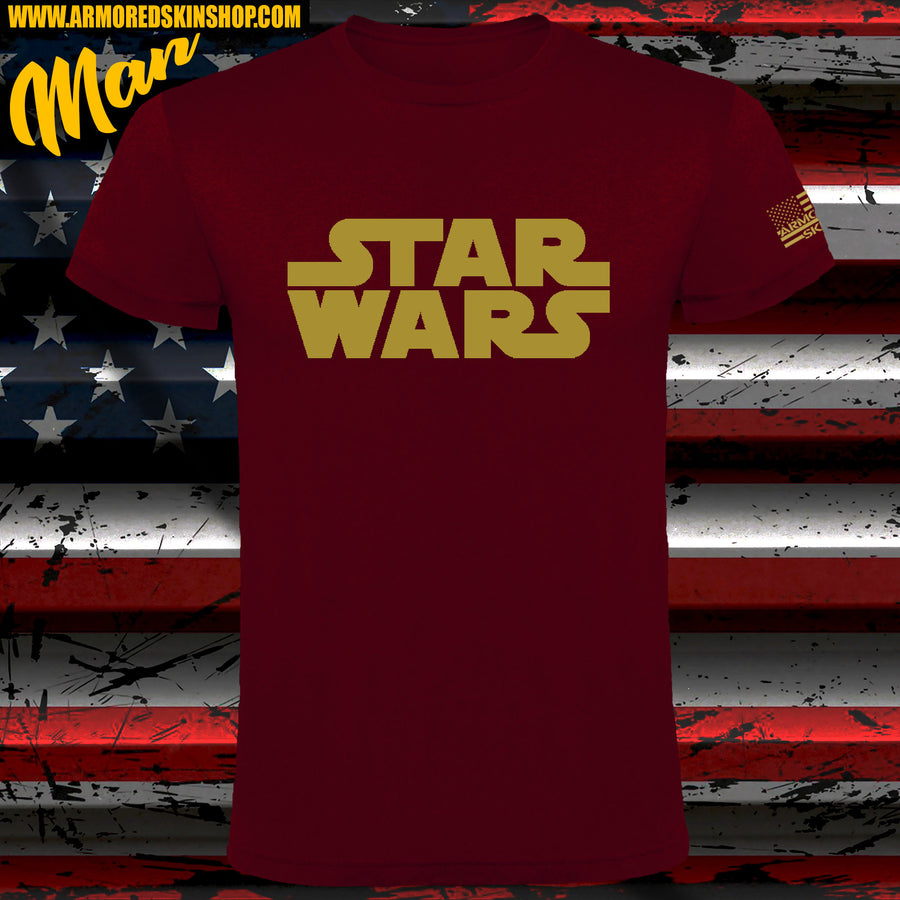 CAMISETA STAR WARS GOLD