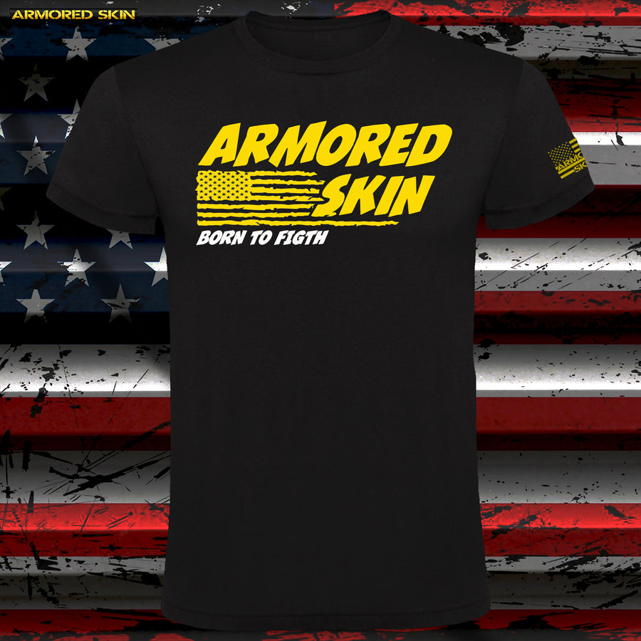 CAMISETA ARMORED SKIN BORN TO FIGHY