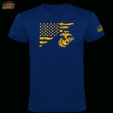 CAMISETA USMC FLAG