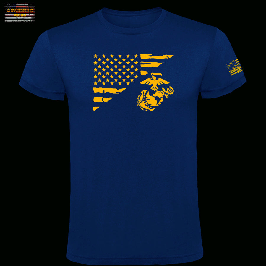 CAMISETA USMC FLAG