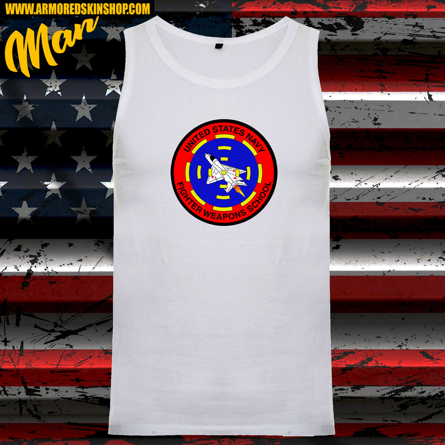 CAMISETA TIRANTE TOP GUN WEAPONS SCHOOL