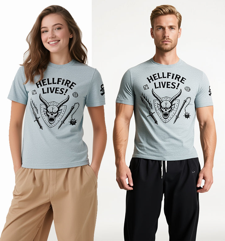 CAMISETA STRANGER THINGS HELLFIRE LIVE
