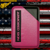 TARJETERO KYDEX ARMORED SKIN ROSA