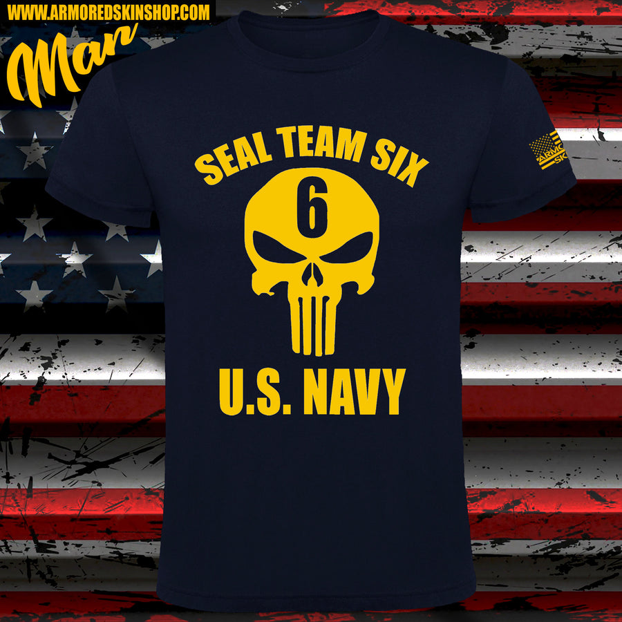 CAMISETA SEAL TEAM 6 PUNISHER U.S. NAVY
