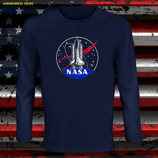 CAMISETA MANGA LARGA NASA SPACE SHUTTLE