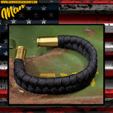 PULSERA PARACORD 9MM NEGRO