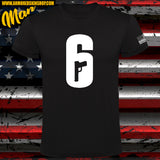 CAMISETA RAINBOW 6 GUN