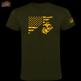 CAMISETA USMC FLAG