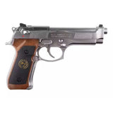 PISTOLA WE M92 S.T.A.R.S SPS FULL METAL PLATA