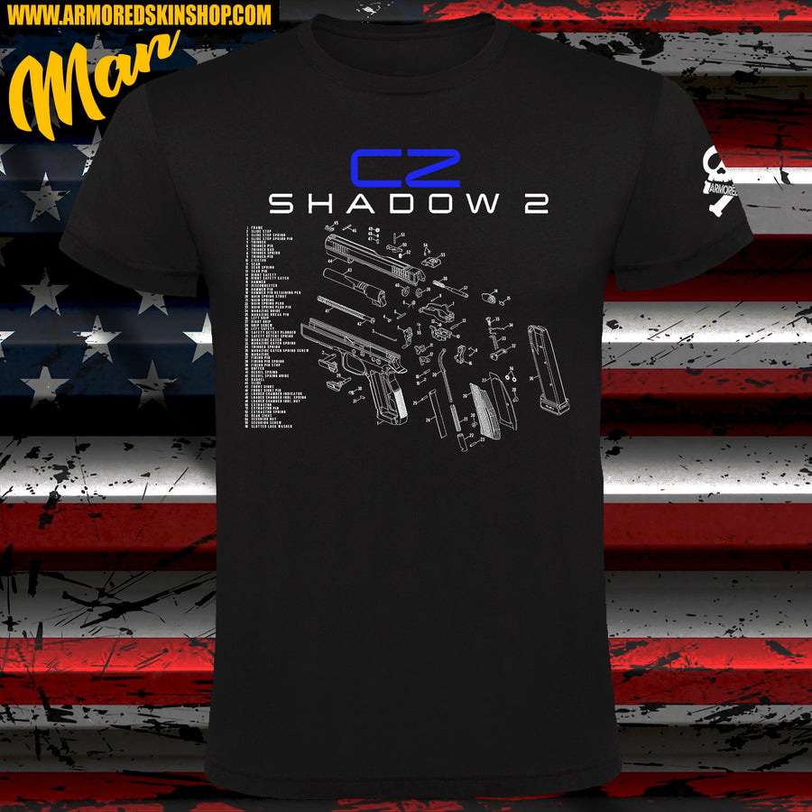 CAMISETA CZ SHADOW 2 PARTS