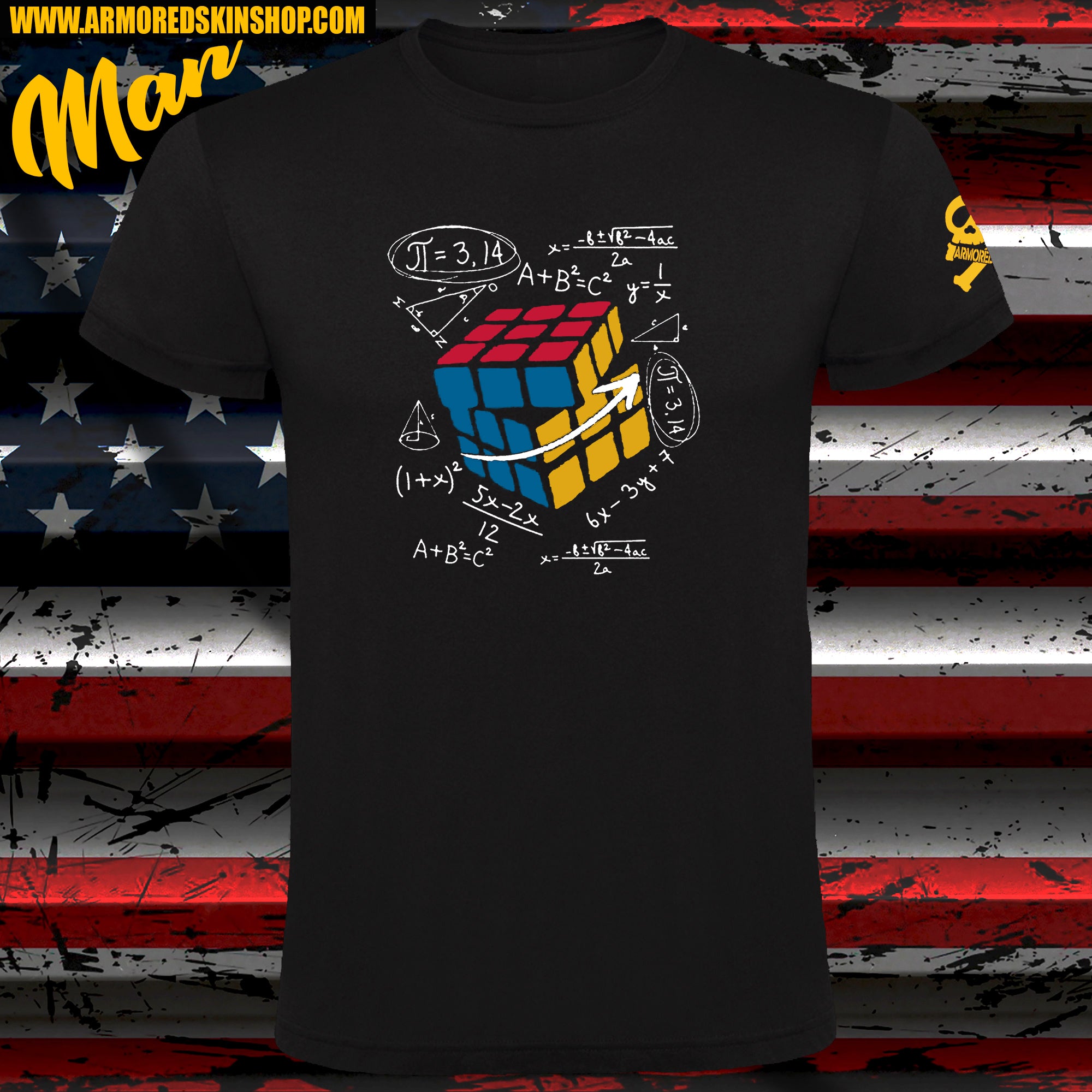 CAMISETA CUBO RUBIK