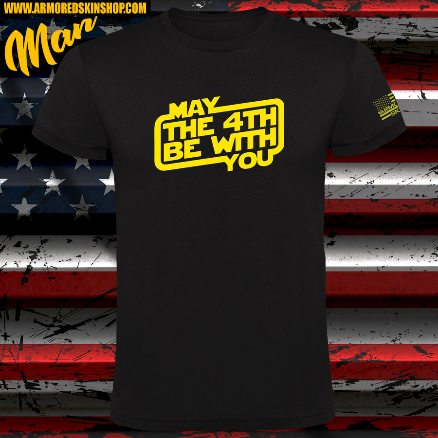 CAMISETA STAR WARS MAY THE 4TH BE WITH YOU