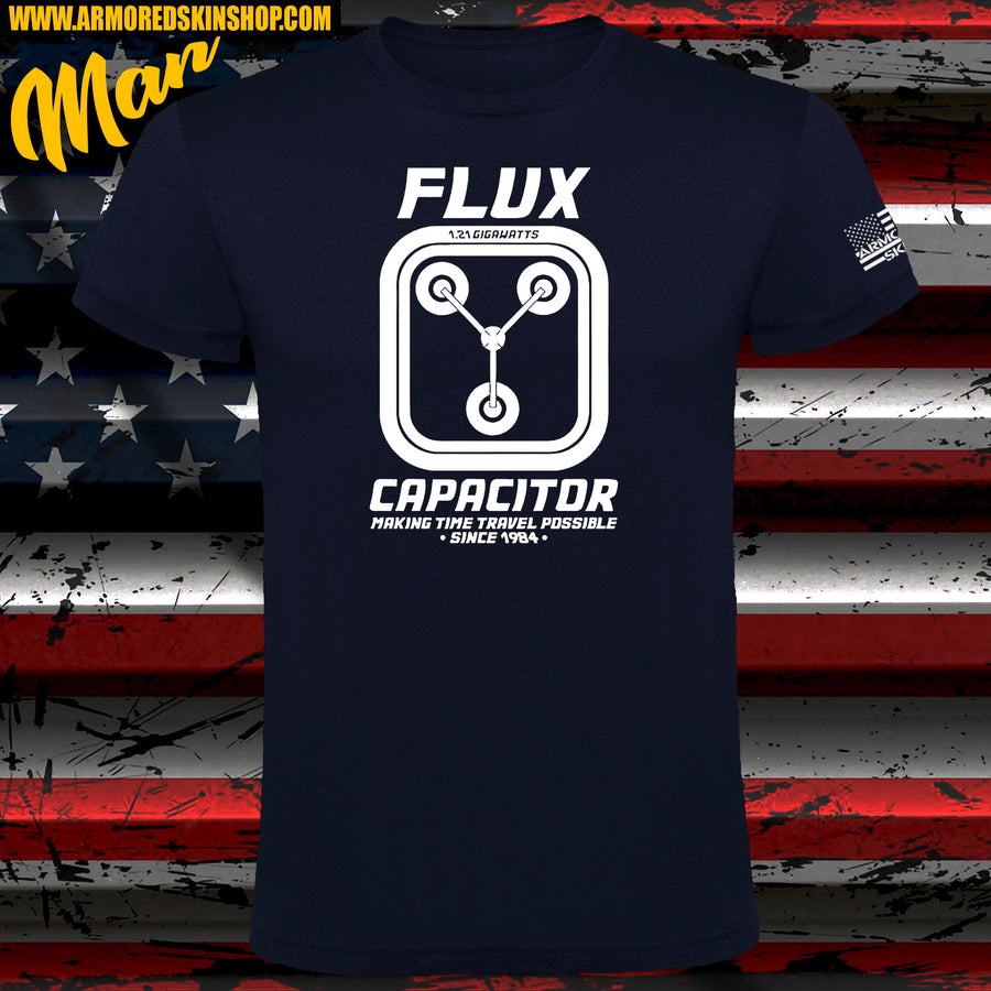CAMISETA BACK TO THE FUTURE FLUX CAPACITOR
