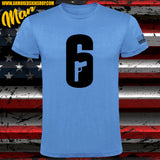 CAMISETA RAINBOW 6 GUN