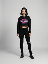 SUDADERA CROPPED HARLEY DAVIDSON