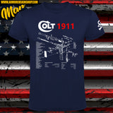 CAMISETA COLT 1911 PARTS