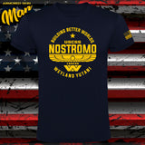 CAMISETA ALIEN NOSTROMO BUILDING BETTER WORLDS