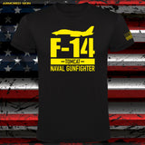 CAMISETA F-14 NAVAL GUNFIGHTER