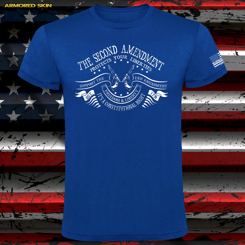 CAMISETA FREEDOM AND LIBERTY