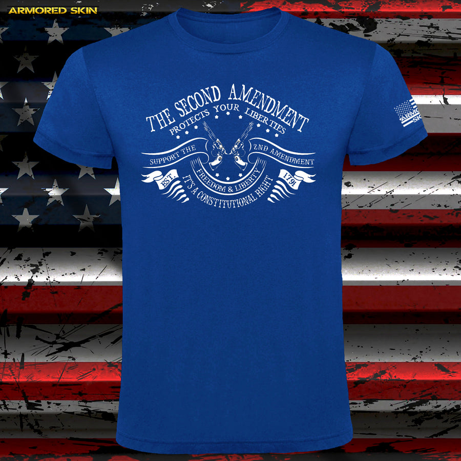 CAMISETA FREEDOM AND LIBERTY