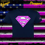 CAMISETA CROPPED SUPERMAN