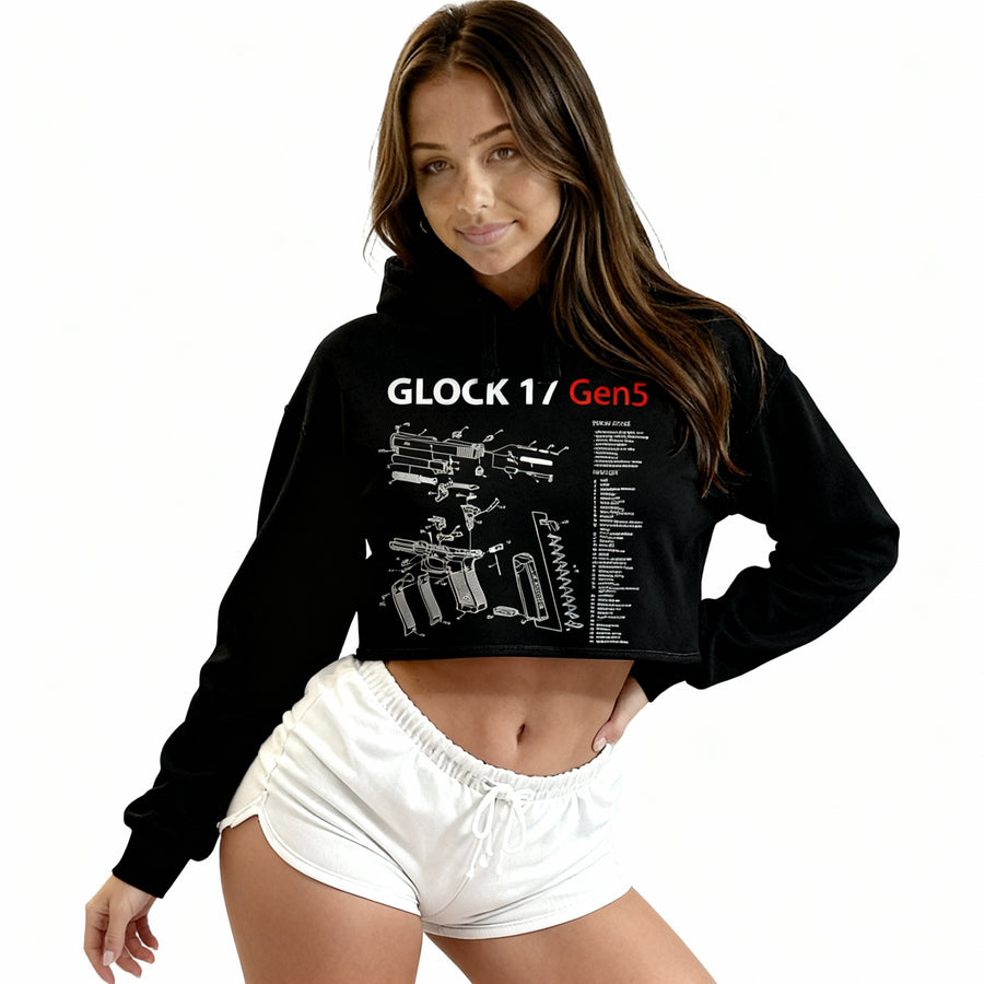 SUDADERA CROPPED GLOCK 17 GEN 5