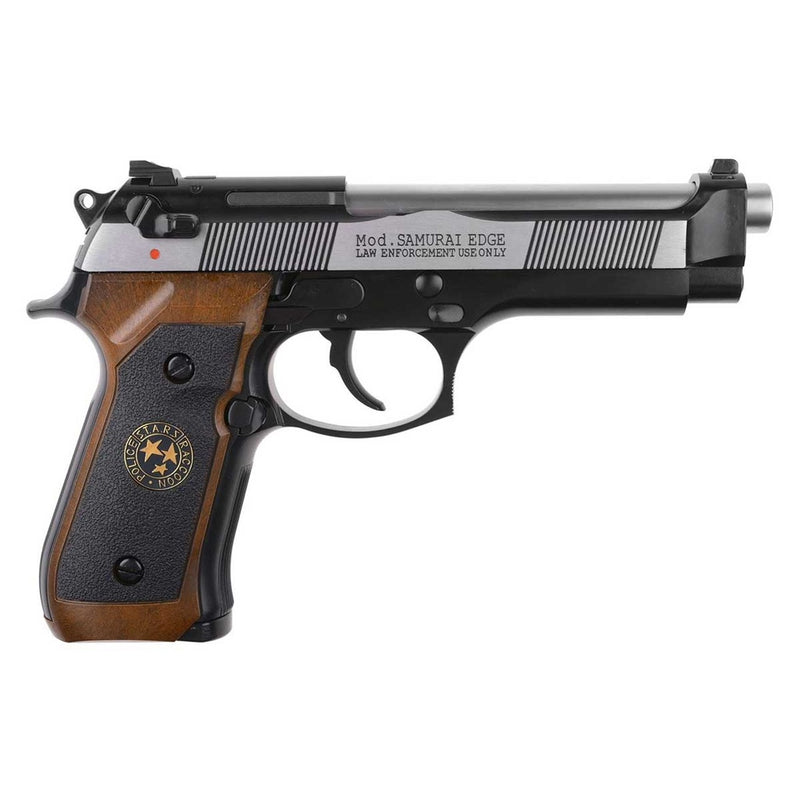 PISTOLA WE M92 S.T.A.R.S SPS FULL METAL NEGRO-PLATA