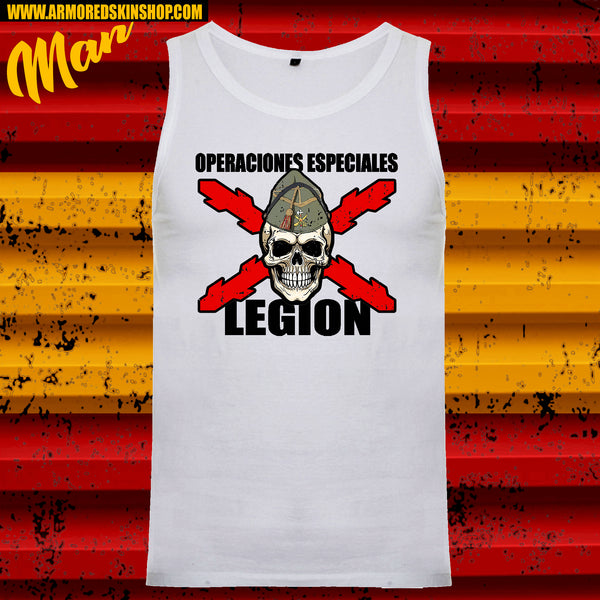 CAMISETA TIRANTE LEGION SKULL