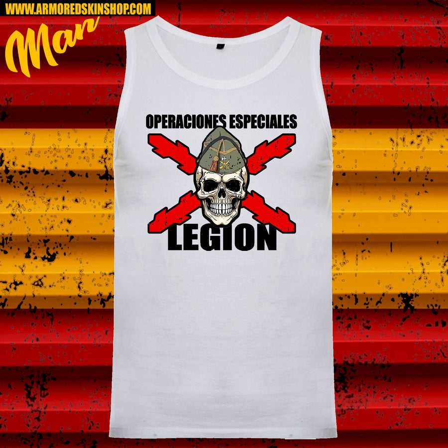 CAMISETA TIRANTE LEGION SKULL