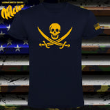 CAMISETA BANDERA PIRATA CALICO JACK