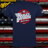 CAMISETA HARLEY DAVIDSON BUILT TO LAST