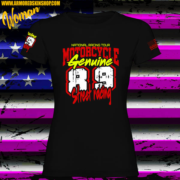 CAMISETA MUJER MOTORCYCLE GENUINE