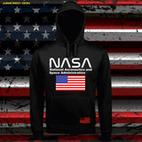 SUDADERA NASA FLAG