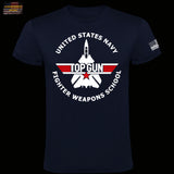 CAMISETA TOP GUN NAVY