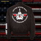 CHAQUETA BOMBER TOP GUN NAVY