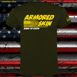 CAMISETA ARMORED SKIN BORN TO FIGHY