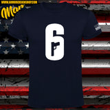 CAMISETA RAINBOW 6 GUN