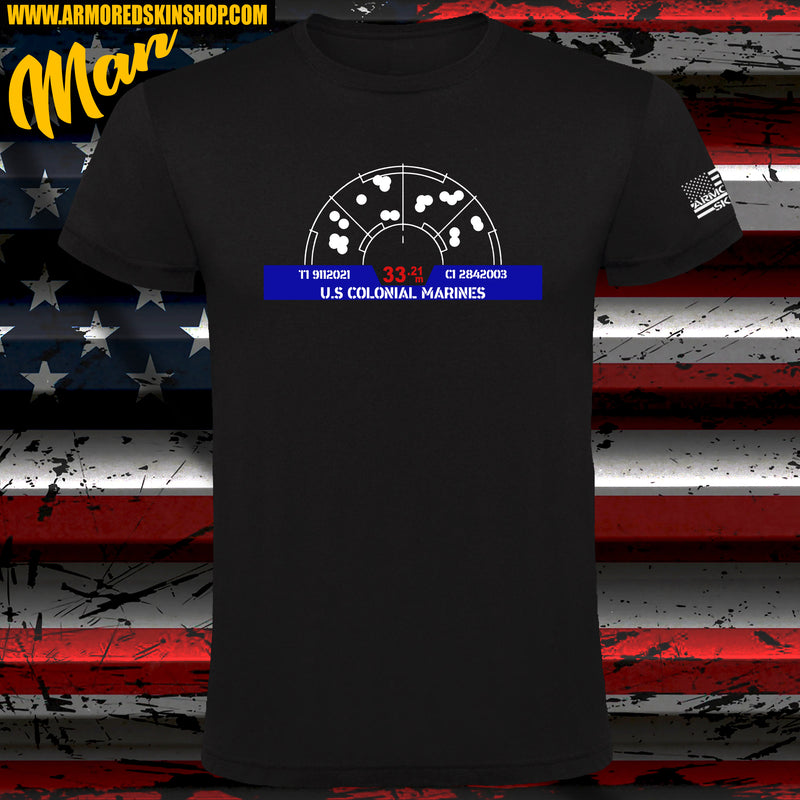 CAMISETA ALIENS COLONIAL MARINES MOTION TRACKER