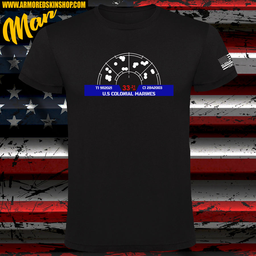 CAMISETA ALIENS COLONIAL MARINES MOTION TRACKER