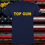 CAMISETA TOP GUN LETTERS