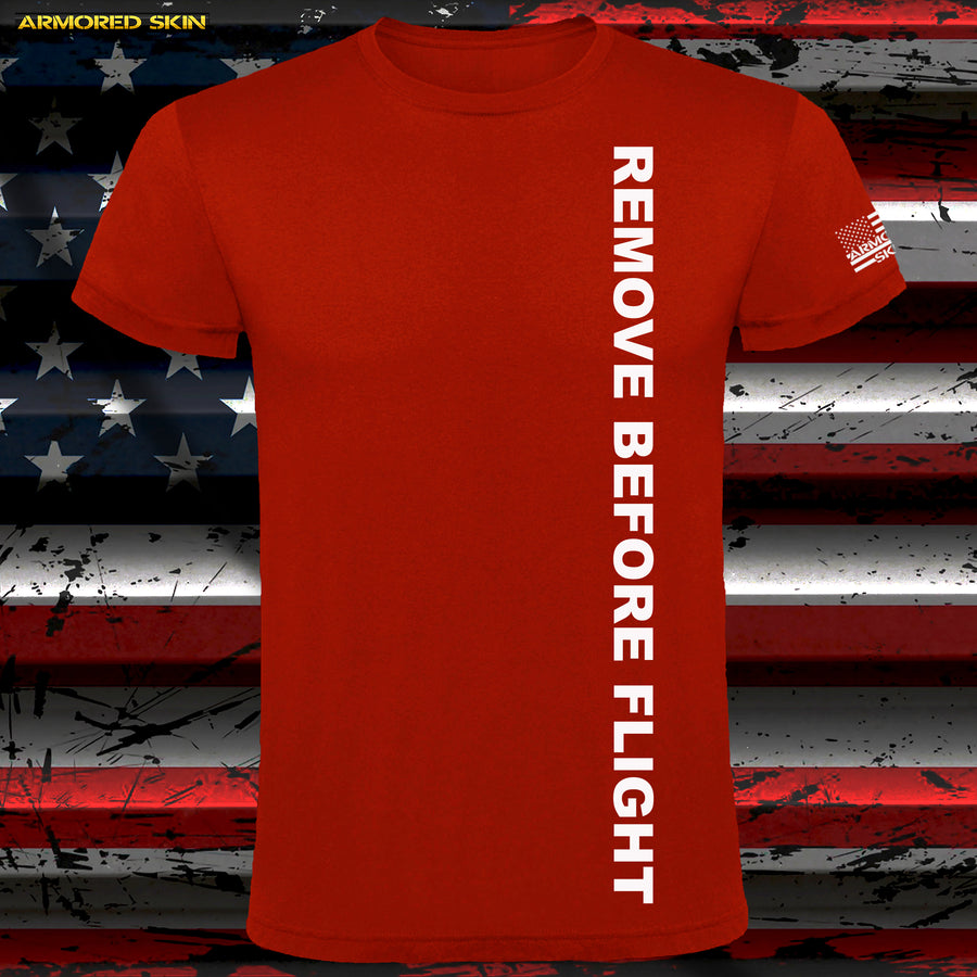 CAMISETA REMOVE BEFORE FLIGHT VERTICAL
