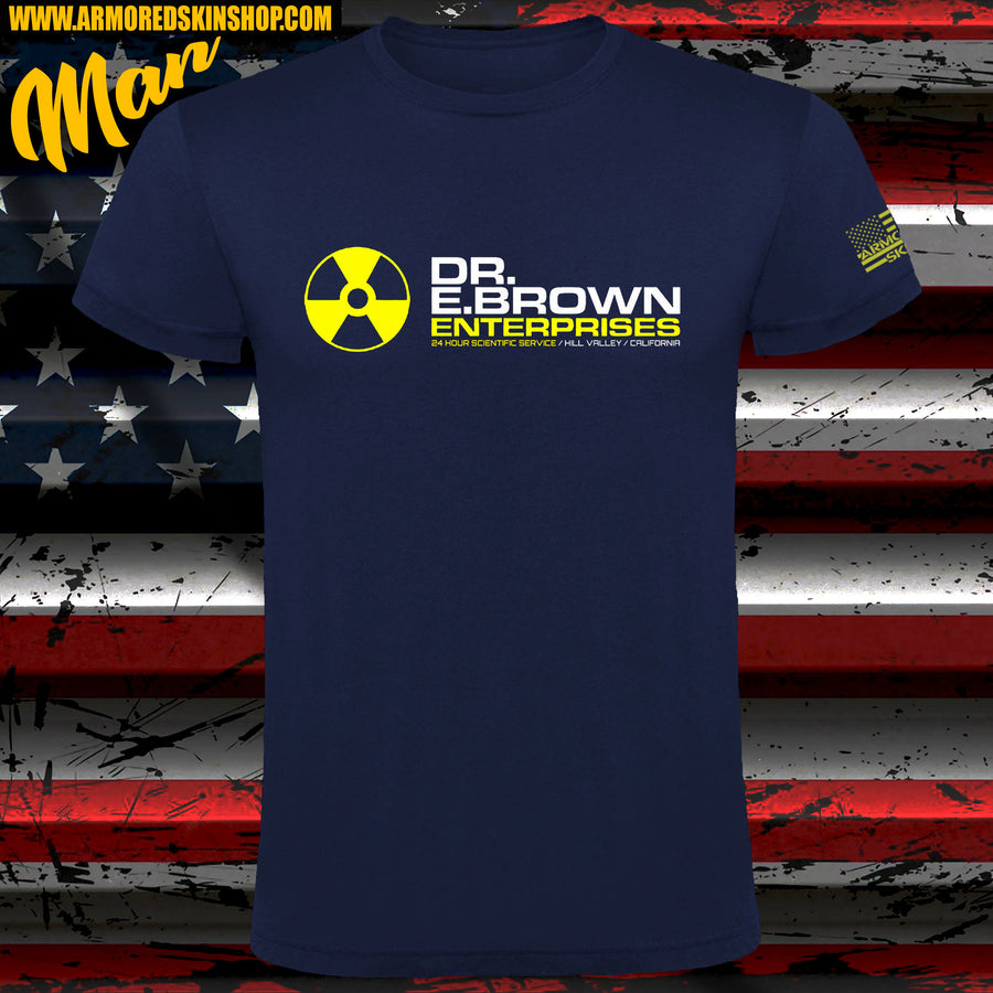 CAMISETA BACK TO THE FUTURE DR. E BROWN ENTERPRISES