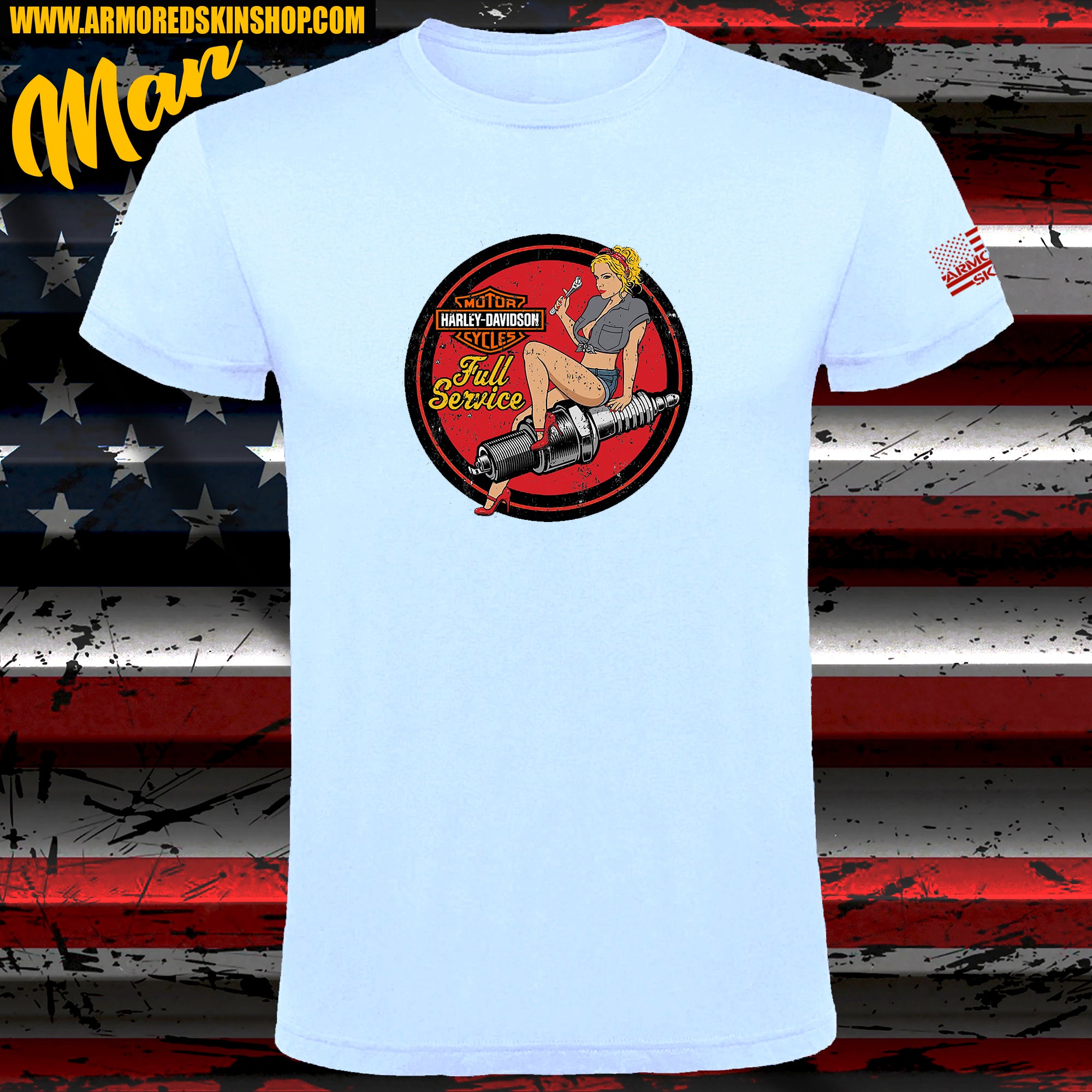 CAMISETA HARLEY DAVIDSON FULL SERVICE